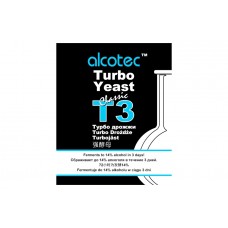 Спиртовые дрожжи Alcotec Turbo 3, 120 г Спиртовые дрожжи Alcotec Turbo 3, 120 г