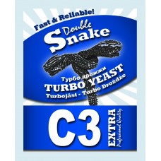 Спиртовые дрожжи DoubleSnake C3 Turbo, 90 г