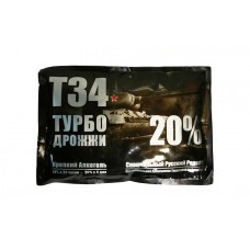 Спиртовые дрожжи Alcotec Turbo T-34, 155 г Спиртовые дрожжи Alcotec Turbo T-34, 155 г